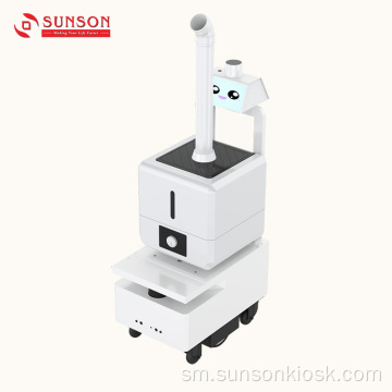 Endurable Battery Aneti-siama Disinfection Mist Robot